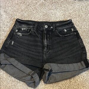 American Eagle Black Denim Women's Shorts